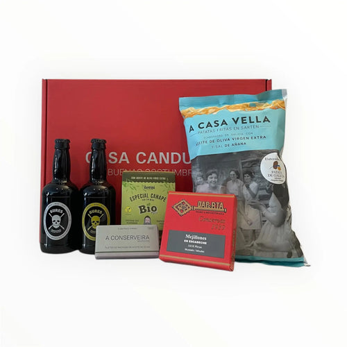 Aperitivo con Cerveza Artesana Gallega - CASA CANDUCHO