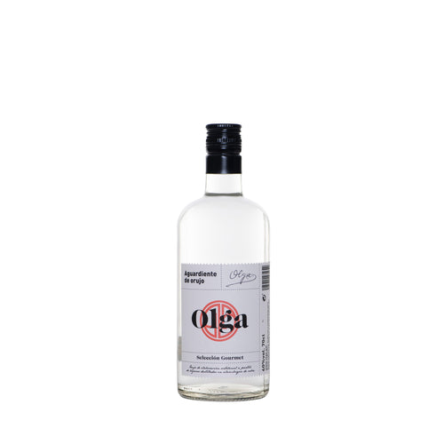 Botella de Aguardiente de Orujo Olga de 70 cl