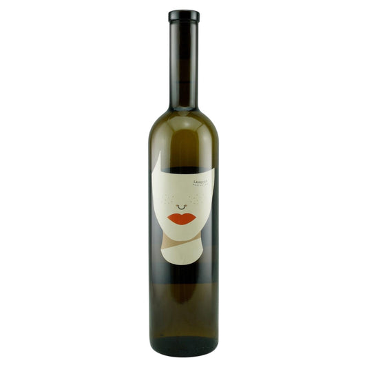 Botella de vino albariño La Pecas de Casa Canducho, vino gallego
